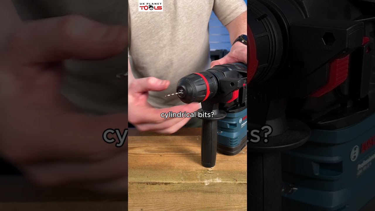 The worlds first single chuck to fit both SDS plus and cylindrical. Coming soon, Bosch GBH18V-22X.