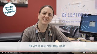 Erin Simpson, Issac Luke and Dr Lily Fraser talk about asthma