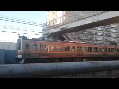 常磐線E531系 E233系 E231系 馬橋～松戸 通過集