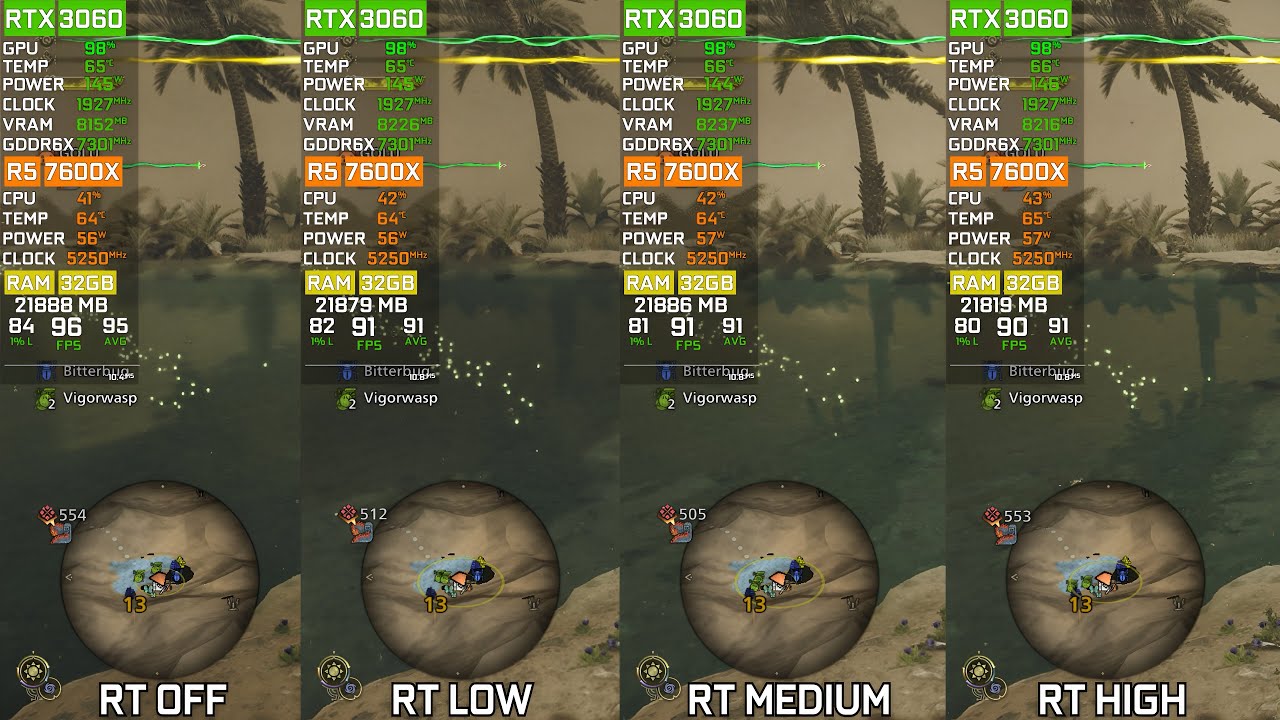 Monster Hunter Wilds Ray Tracing ON vs OFF Quality and Performance Tested | DLSS 4 - FSR 3.1.3 - FG