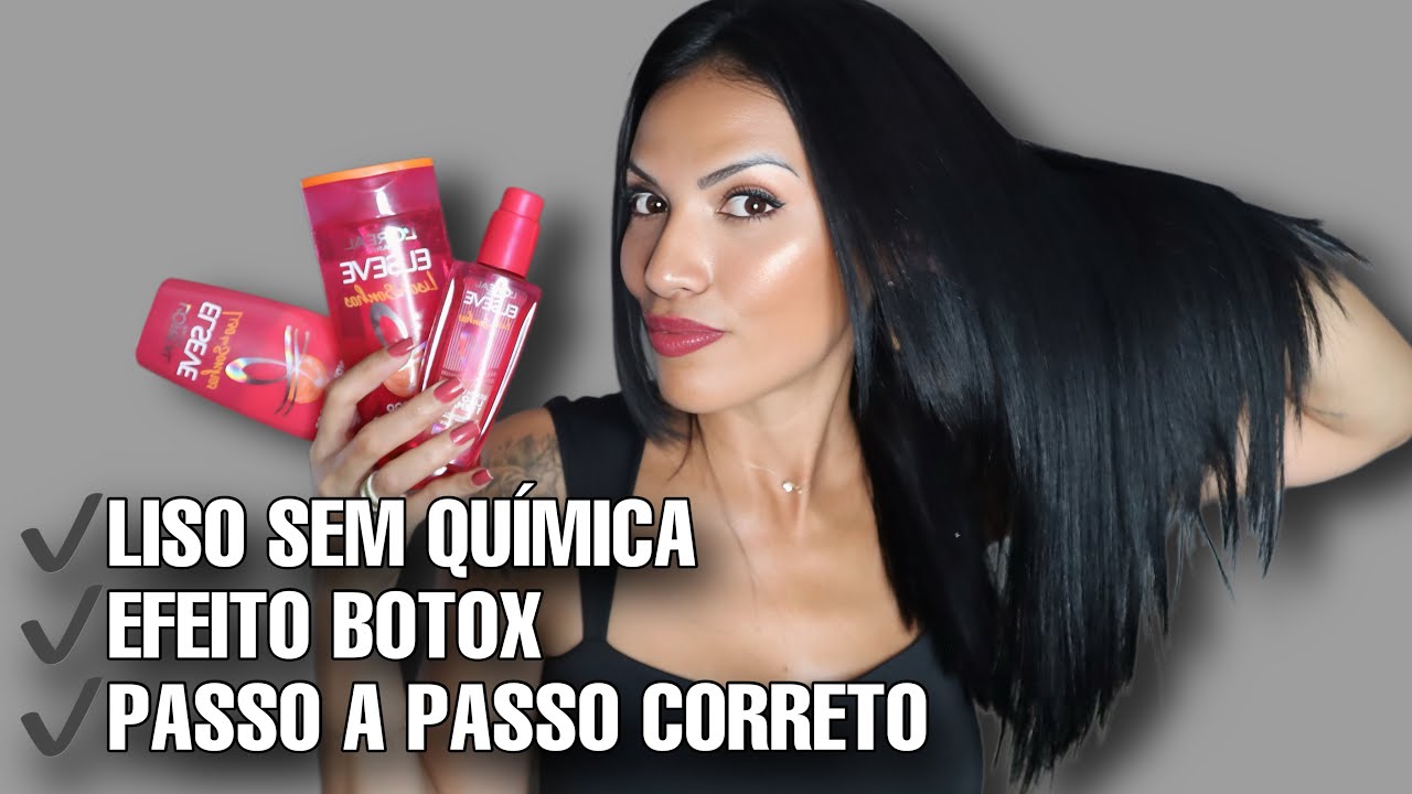 COMO USAR O SÉRUM ELSEVE LISOS DOS SONHOS PARA TER O  EFEITO BOTOX LISO POR UMA SEMANA