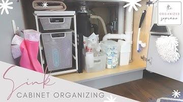 Organize & Declutter With Me: Under Sink!