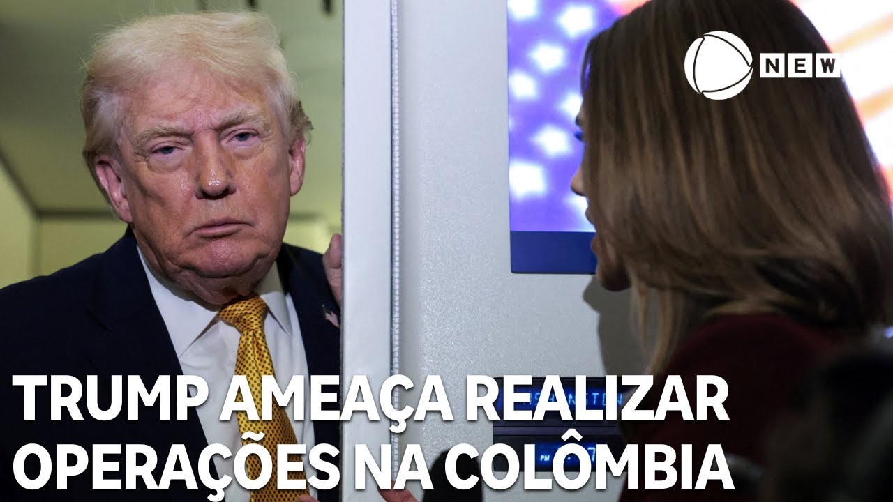 Donald Trump ameaça realizar operações na Colômbia