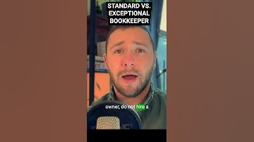 Difference Between Standard and Exceptional Bookkeeper