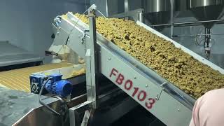 Fully automatic food making machine and hard biscuit making machine 