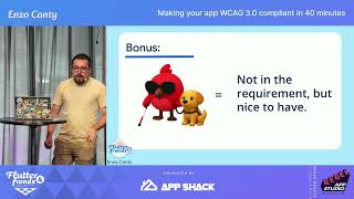 Making your app WCAG 3.0 compliant in 40 minutes! - Enzo Conty