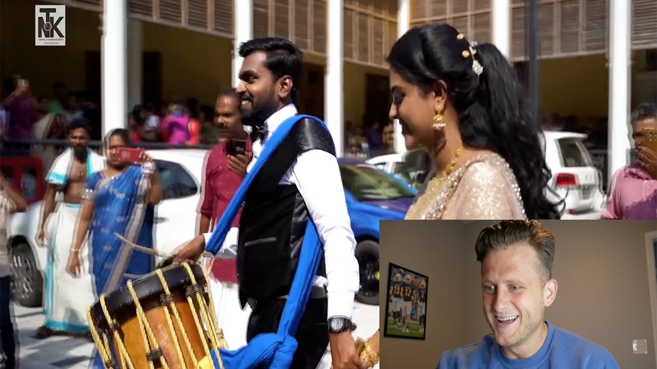 Kerala Wedding Couple Surprise Shinkari Melam Performance  Back 2 Life Reaction