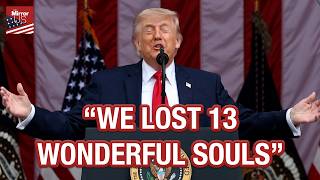Trump brags about Iran War deaths in Memorial Day Speech