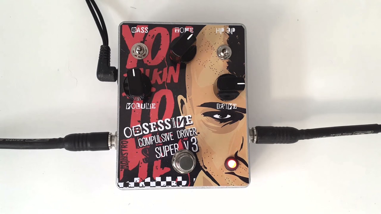 PEDAL HANDMADE OCD SUPER V3 | OVERDRIVE | BAIXO | TRUE BY PASS | MONSTRO EFFECTS