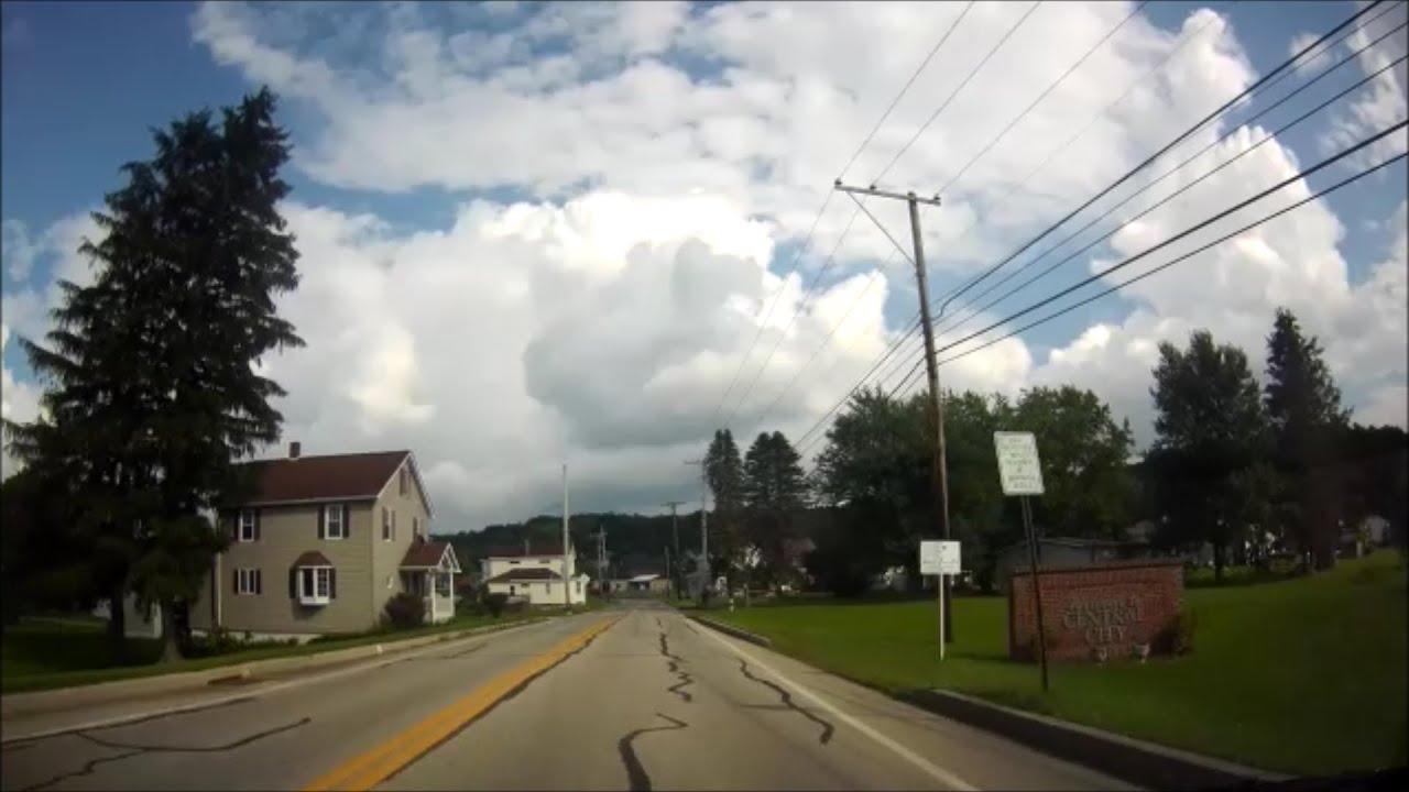 Central City PA and two Churches YouTube