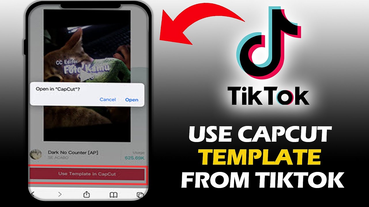 How To Use CapCut Template From TikTok (FULL TUTORIAL) - YouTube