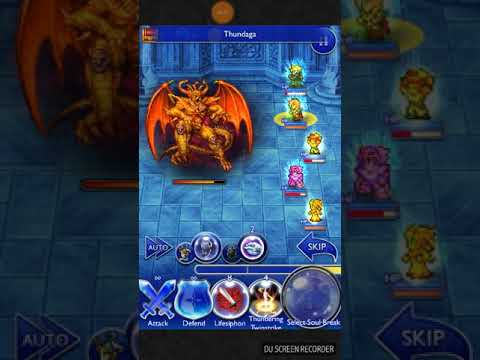 FFRK Crystal Tower - 30th Anniversary Final Boss.
