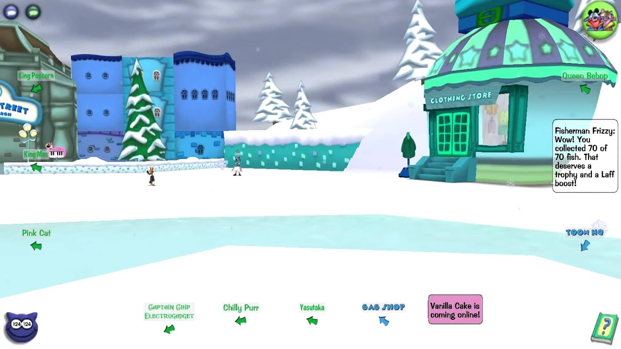 Toontown Rewritten Kingdom Hearts Maxes Fishing! 70/70 YouTube