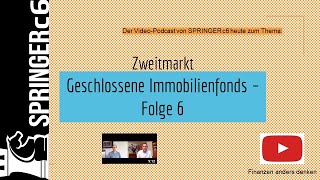Springerc6 Zweitmarkt 6 Geschlosseneimmofonds