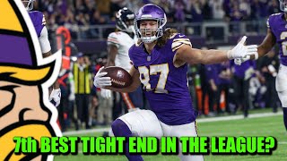 TJ Hockenson Ranked 7th Best Tight End in the NFL