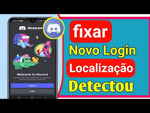 Corrigir Discord Novo Local De Login Detectado Verifique Seu E-mail