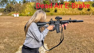 Dead Air E-Brake on Resilient Free Bird - 5.56, .300 BO, 7.62x39, & .308