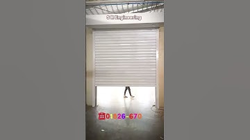 Automatic Remote Control Solid Box Shutter #automaticrollingshutter