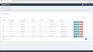 ASP.NET Core Module Web App Demo