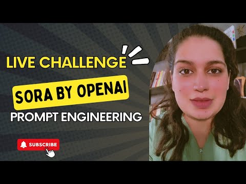 LIVE CHALLENGE - SORA by OpenAI - Competing in the world of AI - PROMPT ENGINEERING