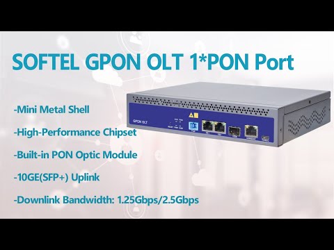#FTTH 10G GPON OLT 1 PON Port Built-in Class C++ SFP Transceiver