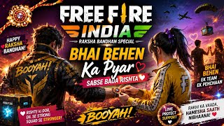 Download Lagu 🔥 FREE FIRE INDIA 🇮🇳 Raksha Bandhan Special ❤️ | Bhai Behen Ka Pyaar | Emotional FF India Song 🎵 Download Lagu 🔥 FREE FIRE INDIA 🇮🇳 Raksha Bandhan Special ❤️ | Bhai Behen Ka Pyaar | Emotional FF India Song 🎵