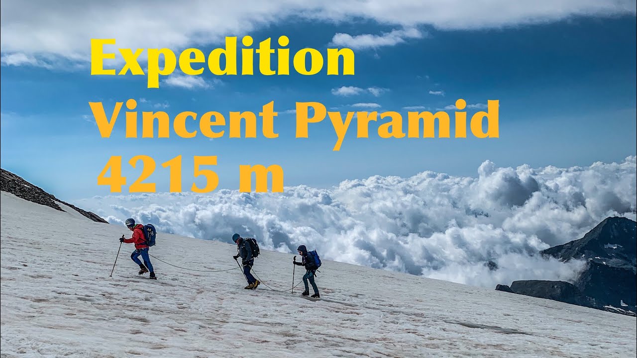 Vincent Pyramid | Summit 4215m | Hiking | 4K