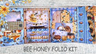 🐝 Bee & Honey Themed Junk Journal Folio Printable – Instant Download (For SALE on Etsy)