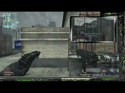 MW3 Sick Throwing Knife Kill on Underground Map