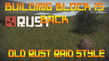 Join This Rust Server - NO TWIG BUILDING (old raid style)