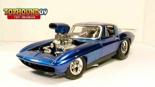 Hot Wheels Hall of Fame '66 Pro Street Corvette,Diecast Car Review