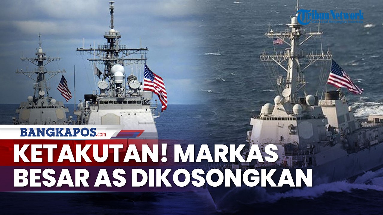 AS Ketakutan! Trump Tarik Mundur Semua Kapalnya dari Markas Besar di Bahrain,  Was-was Dibom Iran