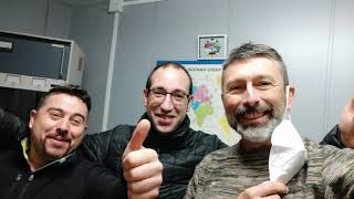 Visit of LU5FC / EA1FIZ - Jesús in January 2022 at Radioclub station EA1URE and EB1DJ station