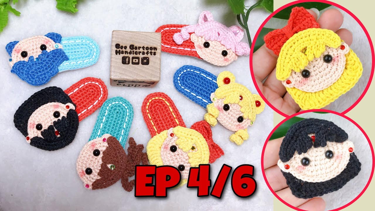 Sailor Moon Crochet Ep 4/6 : ถักกิ๊บเซเลอร์มูน