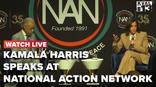 Famous Former Vice President Kamala Harris Speaks at National Action Network Event Net Worth