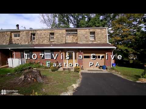 107 Vista Drive, Easton, PA home video tour