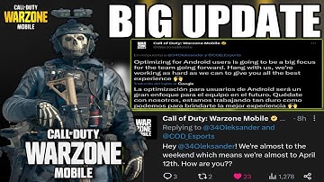 Warzone Mobile Next Biggest Update Official News | Low End Device Optimization & More | New Update