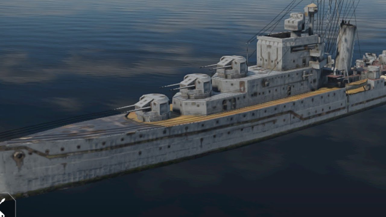 HMS DIDO one second ship War Thunder Mobile