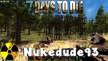 7 Days To Die Multiplayer Part 2 - Alpha 10.4 - "Building Base" (Lets Play)