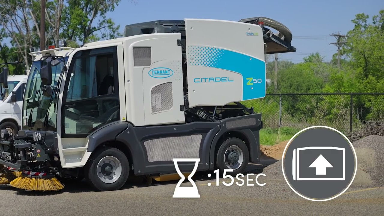 Tennant Z50 Citadel Outdoor Sweeper: Operator Training