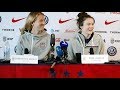 Samantha Mewis and Rose Lavelle speak on USA's upcoming WWC match against Chile