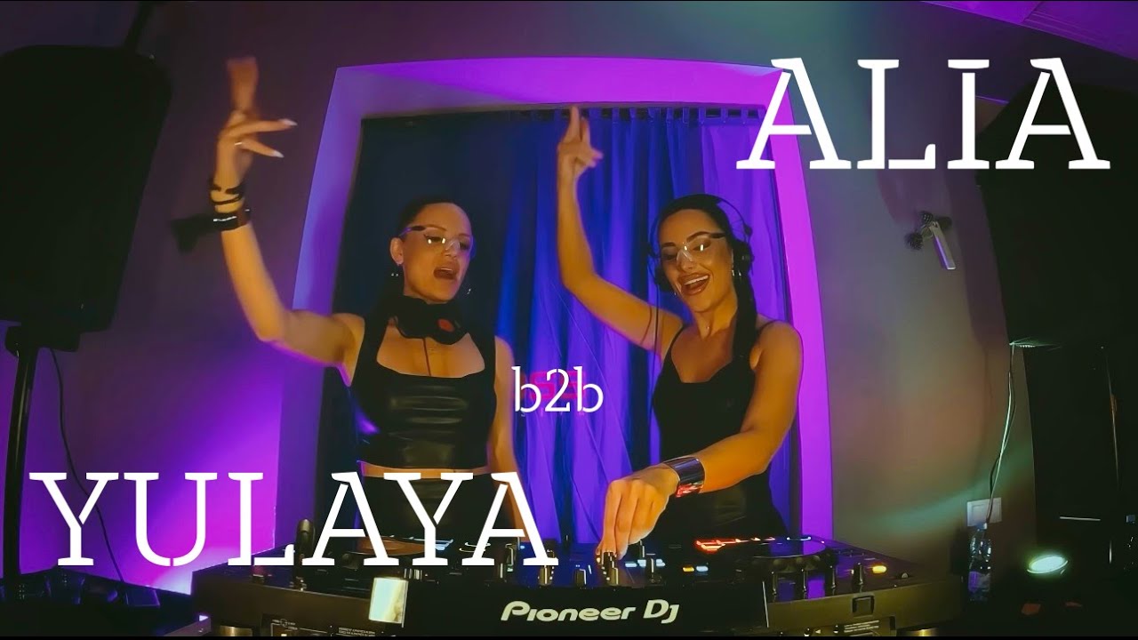 Melodic Techno Dj Set ALIA B2B Yulaya| Live @private party Kyiv