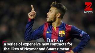 Luis suarez insists lionel messi must be handed new contract for
barcelona