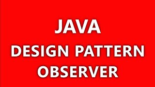 Design Patterns in Java: The Pattern Observer [Italian]