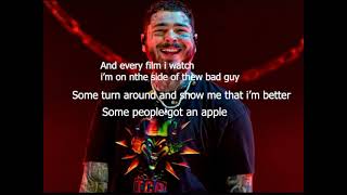 Post Malone Lemon tree lyrics