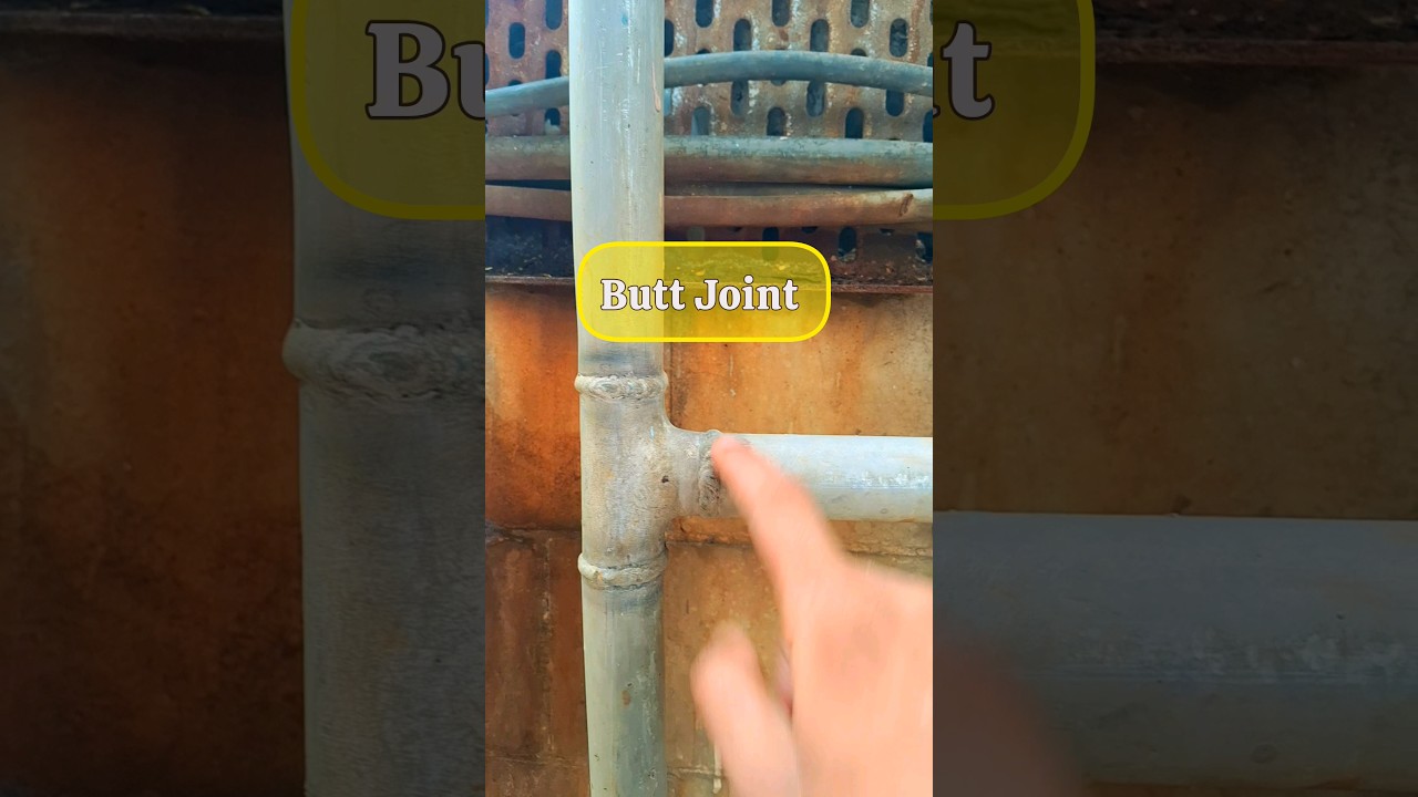 Butt Joint & Fillet Joint in Piping //Indian Industry // Live