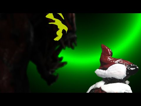 Excalibur Vs Monster (Warframe stop motion)