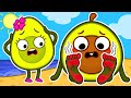 Hot and Cold on the Beach 🏖️ || Learn Opposites || Funny Stories For Kids by Pit & Penny