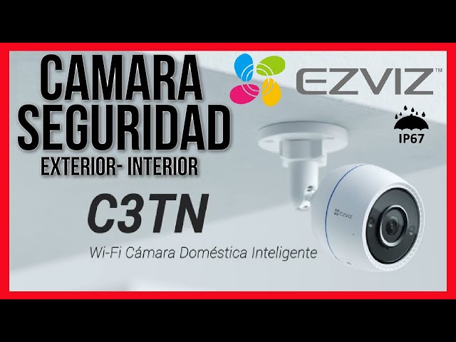 EZVIZ C3TN - Cámara con Wi-Fi para el hogar inteligente