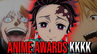 O ANIME AWARDS ATE QUE NÃO FOI TÃO RUIM ASSIM (mas tbm não foi perfeito)